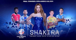 Shakira se presentará en la final de la CONMEBOL Copa América USA 2024